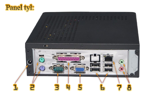 Przemysłowy MiniPC mBOX-T27H