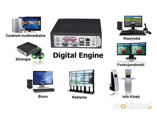 Przemysłowy MiniPC mBOX-T27H