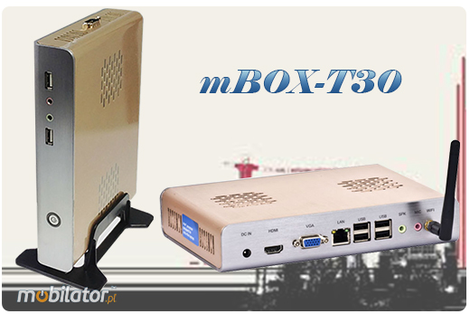 Przemysłowy MiniPC mBOX-T30V