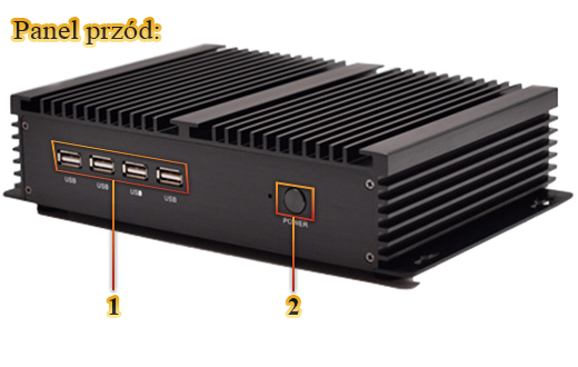Przemysłowy MiniPC mBOX-T3217UC4 i3