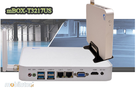 Przemysłowy MiniPC mBOX-T3217US