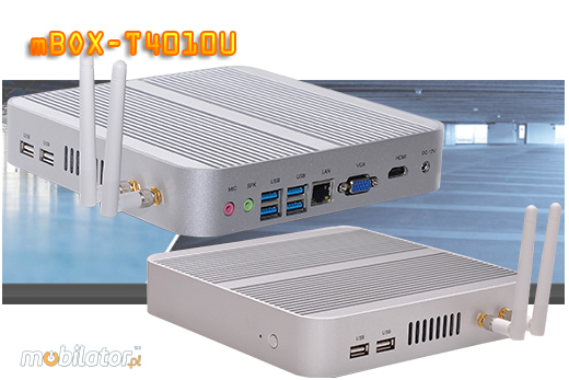 Przemysłowy MiniPC mBOX-T4010U