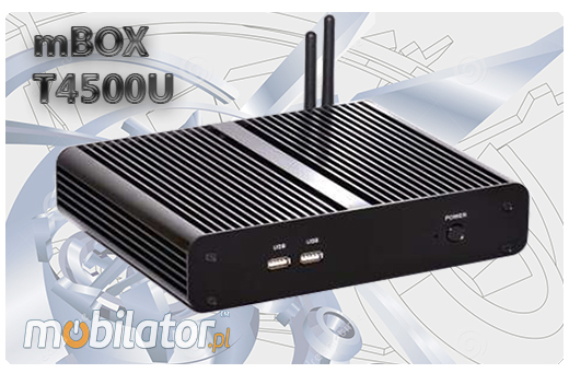 Przemysłowy MiniPC mBOX-T4500U