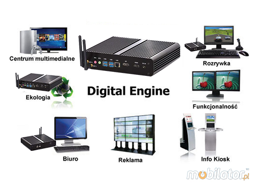 Przemysłowy MiniPC mBOX-T4500U