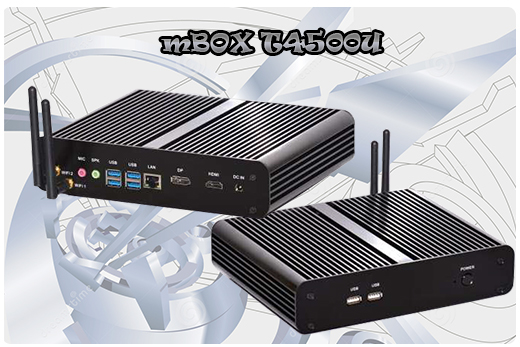 Przemysłowy MiniPC mBOX-T4500U