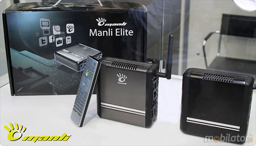 MiniPC Nettop Mini-PC Mały komputer Manli T4  M-T4500833B