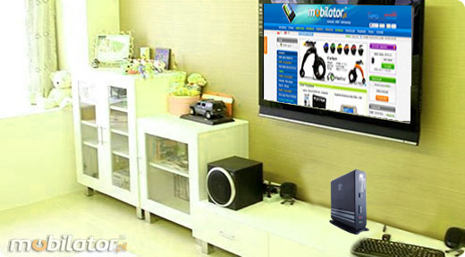 MiniPC Nettop Mini-PC Mały komputer Manli T6  M-T6H41