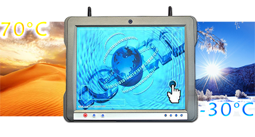 Industial Touch PC Fanless (Car PanelPC) moBOX-51228TA