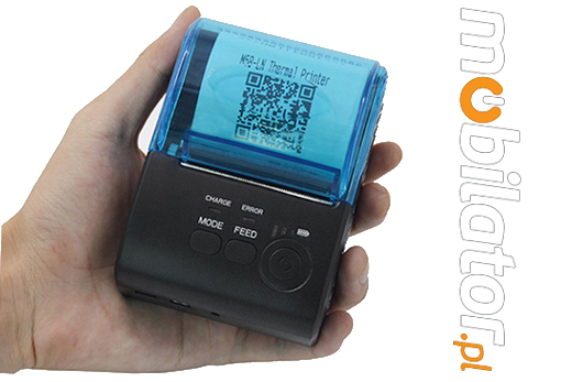 MobiPrint  MP-582LD Drukarka termiczna mini drukarka logo mechanizm Interfejs USB Bluetooth RS232 Mobilna Drukarka mobilator.pl windows android  New Portable Devices