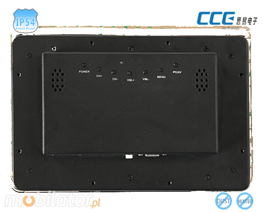 Open Frame Monitor dotykowy PC CCETouch CT10-OPCR Norma odporności IP54 Monitor dotykowy Ekran pojemnościowy capacitive wyświetlacz 10 cali LED mobilator.pl New Portable Devices VGA HDMI