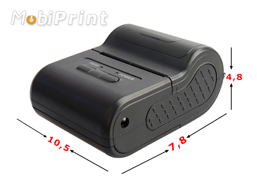 MobiPrint MP-58M1B Drukarka termiczna mini drukarka kodów mechanizm epson Interfejs IrDA Bluetooth RS232 Mobilna Drukarka mobilator.pl windows android  New Portable Devices