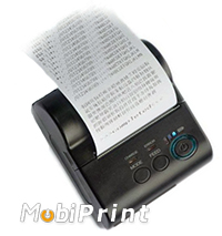 MobiPrint  MP-801LD Drukarka termiczna mini drukarka logo mechanizm Interfejs USB Bluetooth RS232 Mobilna Drukarka mobilator.pl windows android  New Portable Devices Mobile Printer Mini