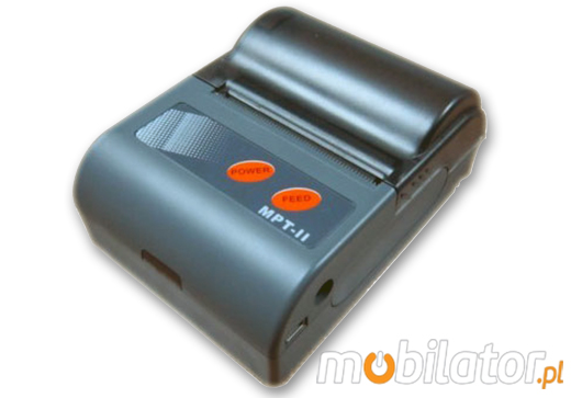 MobiPrint MP-T2 Drukarka termiczna mini drukarka kodów  Interfejs  Bluetooth  Mobilna Drukarka mobilator.pl windows android  New Portable Devices