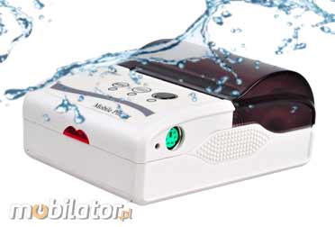 MobiPrint MP-T3A Drukarka termiczna mini drukarka kodów mechanizm epson Interfejs IrDA Bluetooth RS232 Mobilna Drukarka mobilator.pl windows android  New Portable Devices