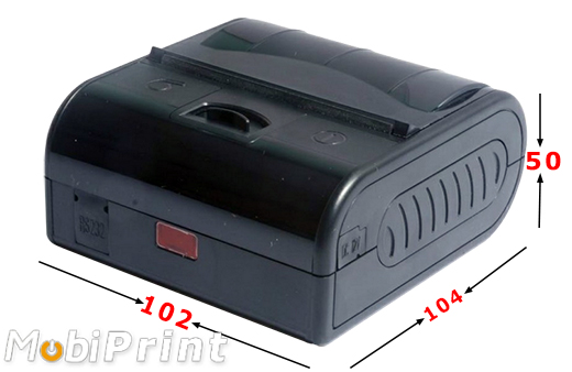 MobiPrint MP-T3 Drukarka termiczna Thermal Line  mini drukarka kodów mechanizm FUJITSU Interfejs  Bluetooth USB Mobilna Drukarka mobilator.pl windows android  New Portable Devices małe drukarki paragonów mała drukarka przenośna portable drukarka kodów