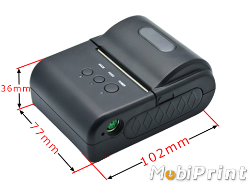 MobiPrint MP-T10 Drukarka termiczna mini drukarka kodów  Interfejs  Bluetooth  Mobilna Drukarka mobilator.pl windows android  New Portable Devices