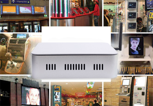 Komputer Przemysłowy Fanless MiniPC nBOX-X-25 X BAREBONE