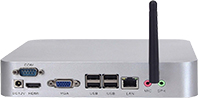 Industrial Computer Fanless MiniPC  nBOX-X-26 BAREBONE