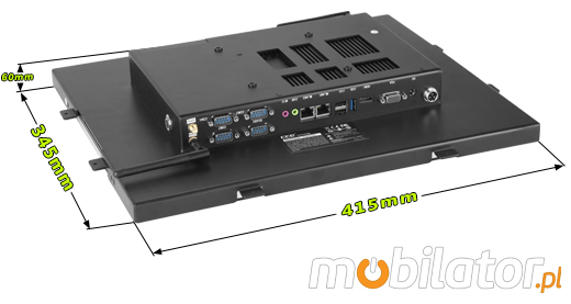 Komputer panelowy (Open Frame) CCETouch CT19-OPCR Komputer panelowy Panel PC Open Frame Przemysłowy komputer panelowy Ekran rezystancyjny 5 wire resistive wyświetlacz 19 cali mobilator.pl New Portable Devices Windows Intel Celeron Open Frame Touch Screen PC CCETouch CT19-OPCR do zabudowy kiosk internetowy bankomat