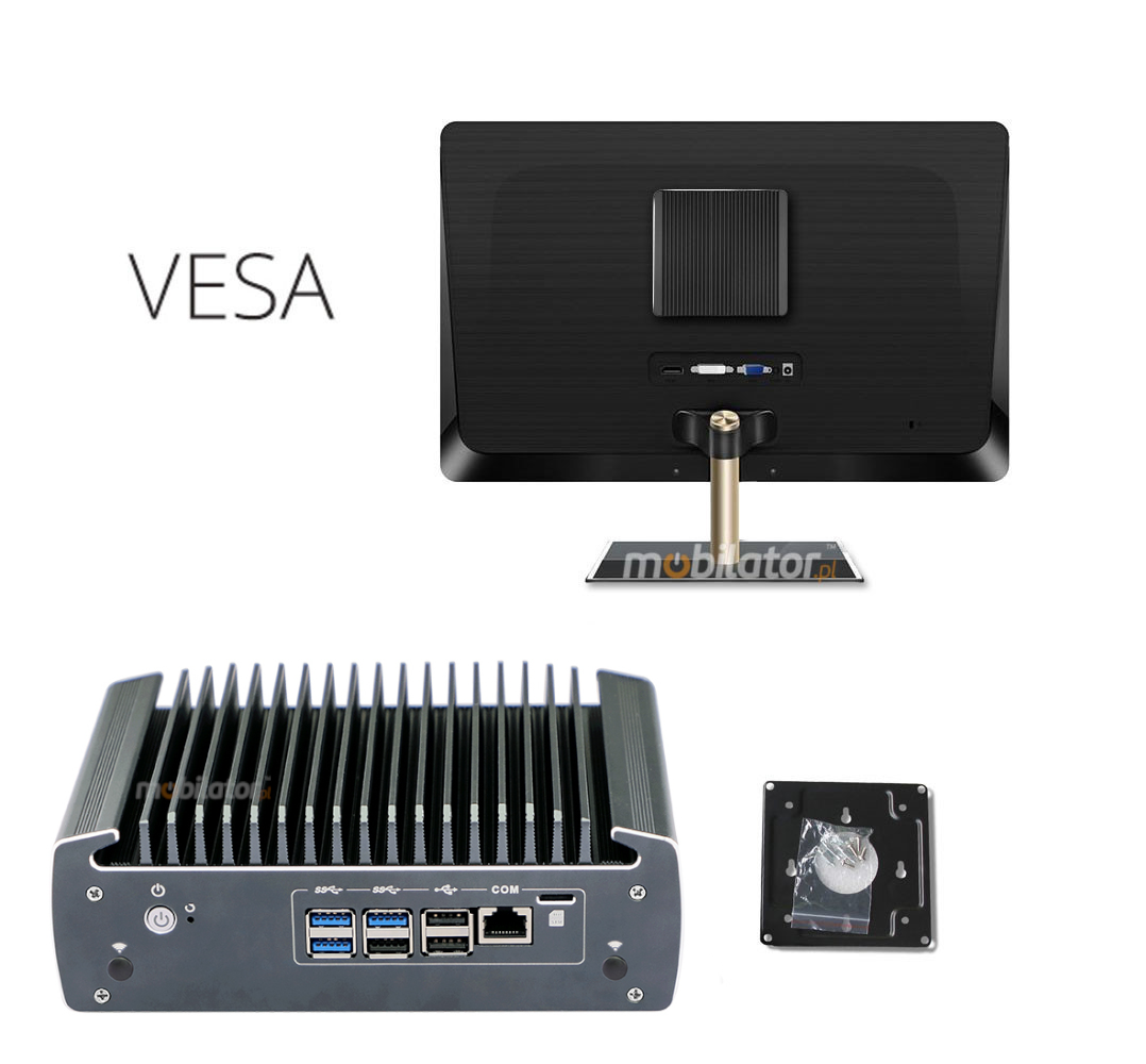 IBOX 6031N Wydajny MiniPC przemysłowy