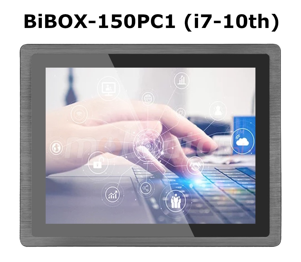 BiBOX-150PC1 - Industrial Panel PC with efficient Intel Core i7 processor