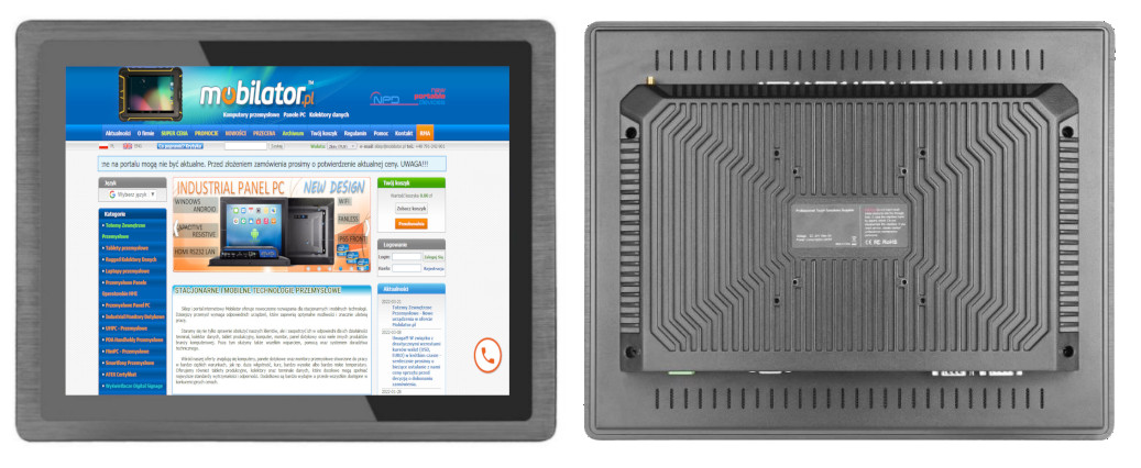 BIBOX-156PC1 multifunctional and rugged panel computer