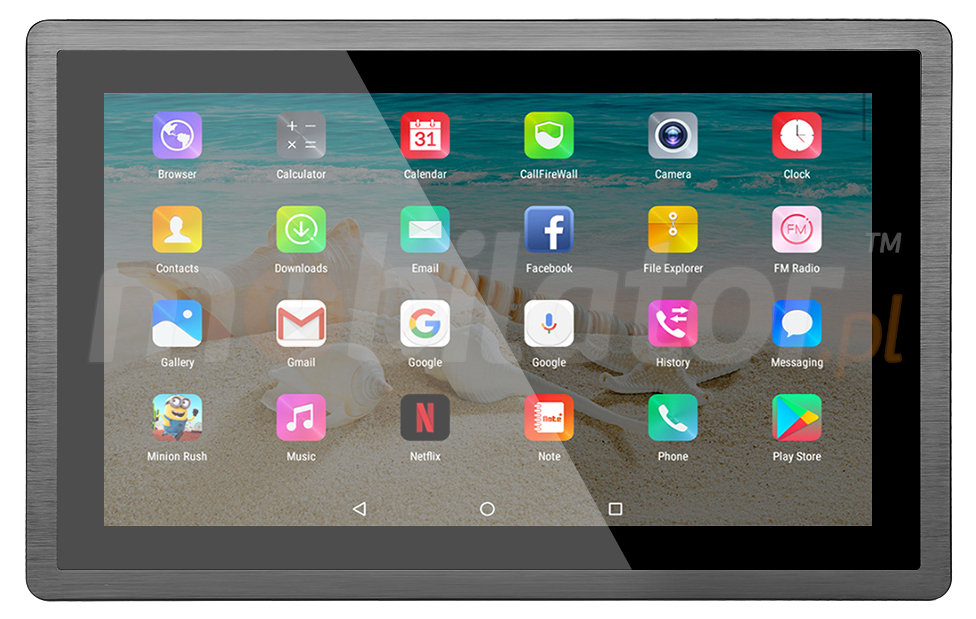 BiBOX-156PC1 (i5-10th) - 15.6-inch panel PC with Ubuntu, Android and Windows 7/8/10 support