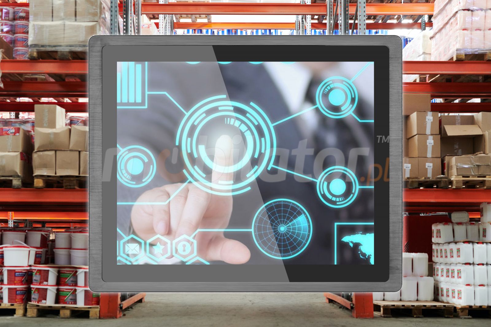 BiBOX-170PC1 -  Przemysłowy komputer panelowy przydatny w wielu zadaniach