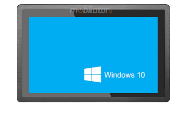 BiBOX-190WS - Industrial panel computer with IP65 screen standard