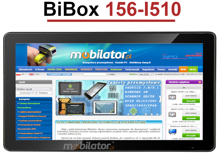 Wielozadaniowy BiBox 156-I510 z normą IP65