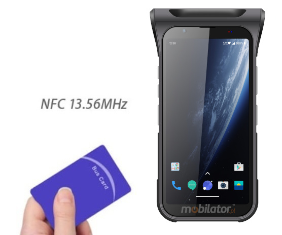 Chainway C5-V64 - NFC, range, communication ISO protocols 2-4cm durable data collector