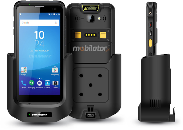 Chainway C66 - Vehicle Charger Cradle with type-C interface and VESA slots