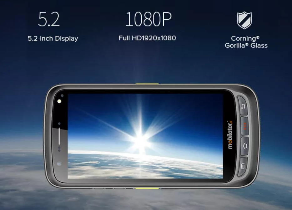 Chainway C72-AE modern 5.2 inch touch screen Full HD 1920x1080 resolution Gorilla glass