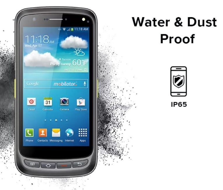 Chainway C72-AE protection class IP65 waterproof dustproof resistance