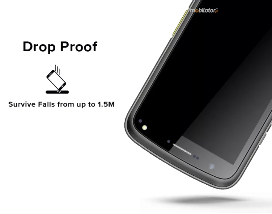 Chainway C72-AE drop resistant to 1.5m falls adapted to work in extreme temperatures