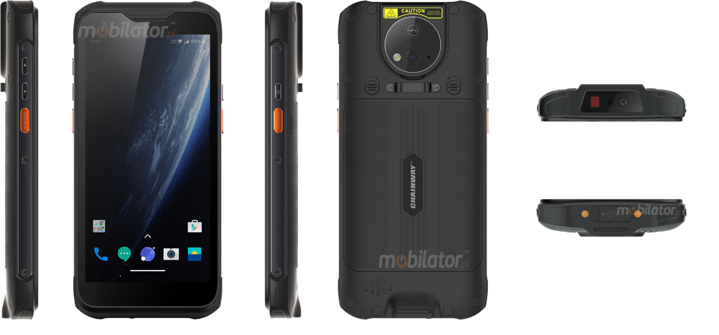 Chainway MC95 - Industrial data collector with 5GHz 802.11ac WiFi module