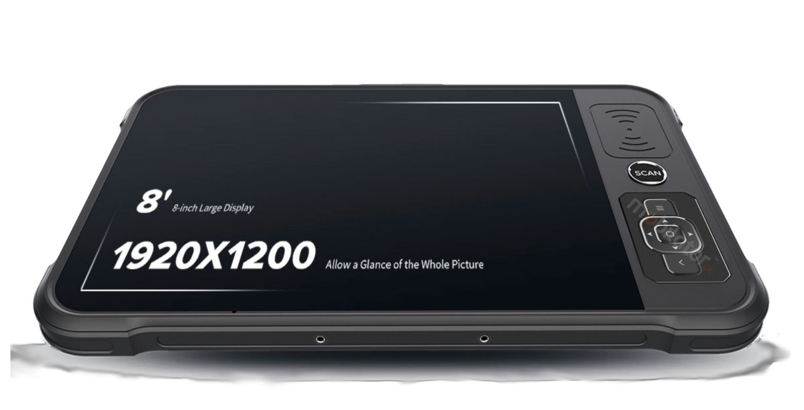 capacitive display 8” Multitouch