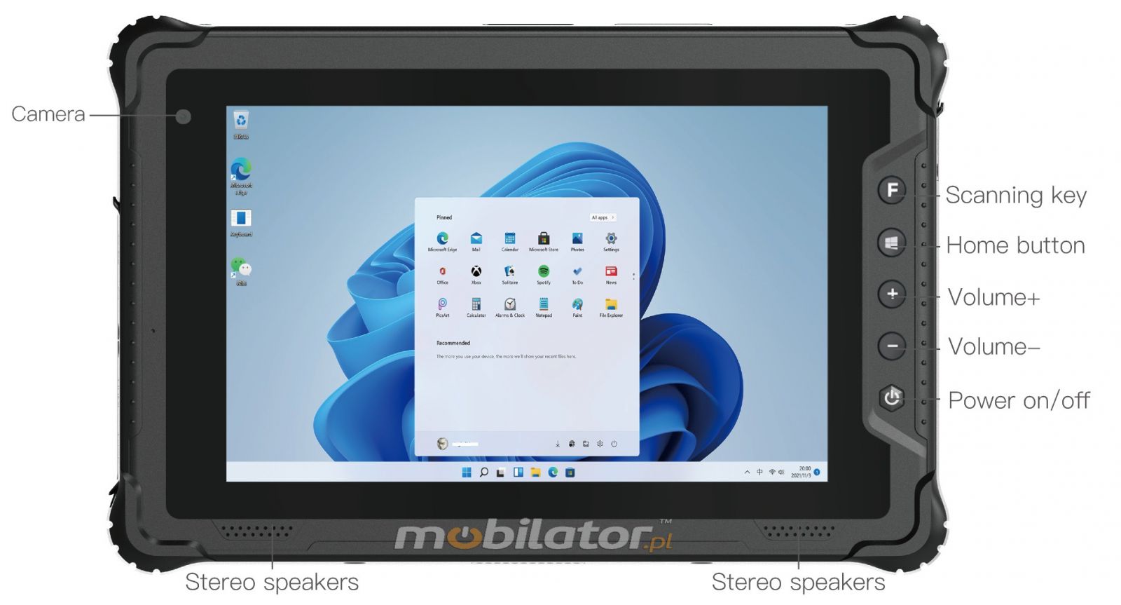 emdoor i8nn tablet przemysłowy