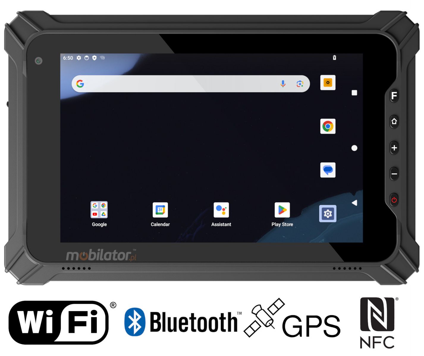 Emdoor T87X wstrząsoodporny przemysłowy tablet 4G LTE IP65