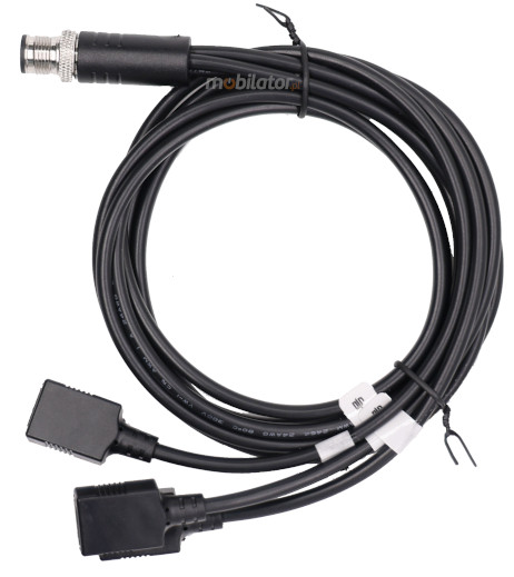 Emdoor v80j - kątowy kabel adaptera funkcyjnego 3x USB 2.0