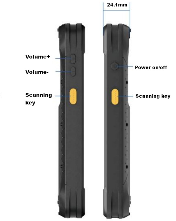 emdoor i61j tablet przemysłowy windows ip65