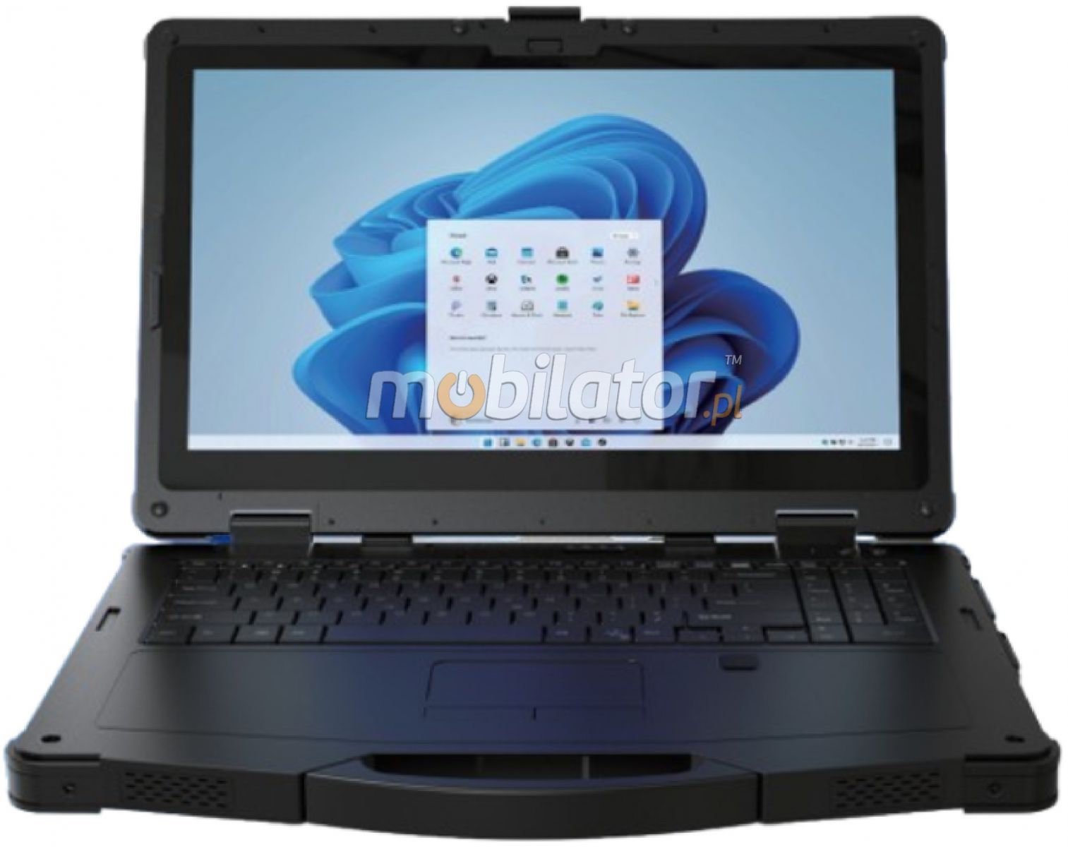 Emdoor X15A wstrząsoodporny przemysłowy laptop Windows 11 IP65 Intel SSD