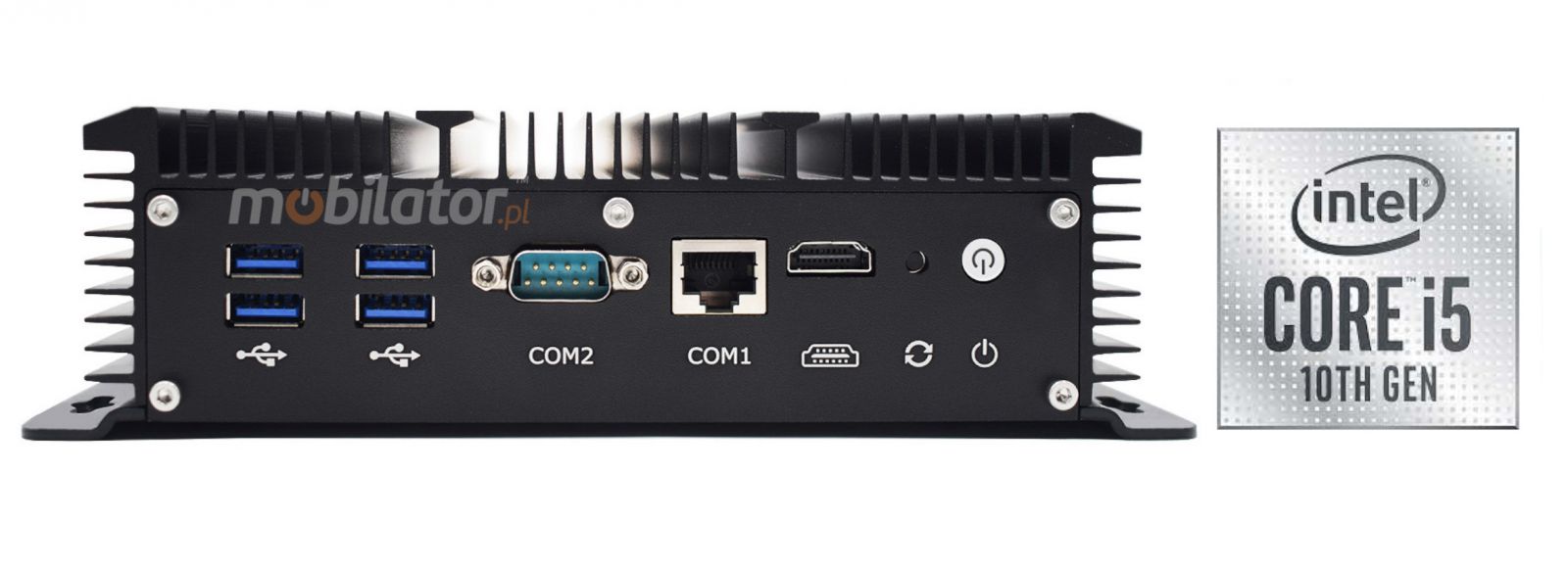 HyBOX 1009 wielofunkcyjny małych rozmiarów komputer przemysłowy z wydajnym procesorem Intel Core i5-10210U