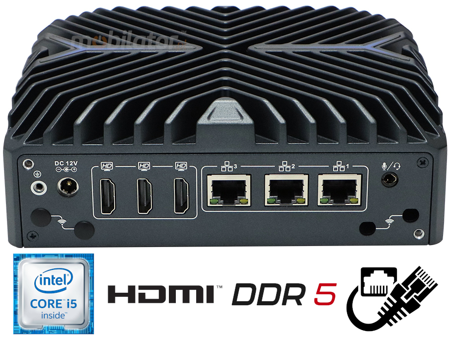 IBOX 2323N Komputer przemysłowy z 8GB RAM, Wifi