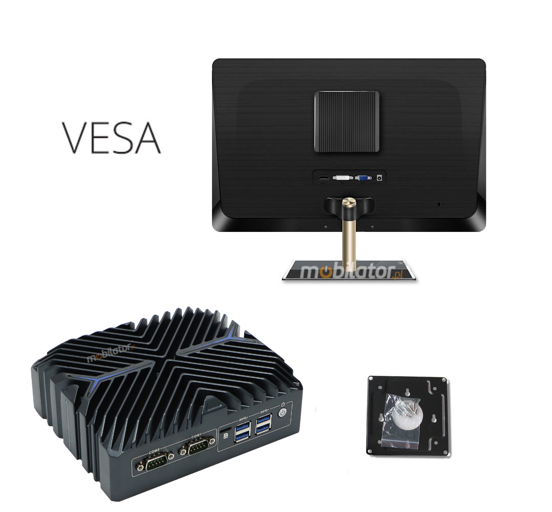 IBOX 4223N Wydajny MiniPC przemysłowy 