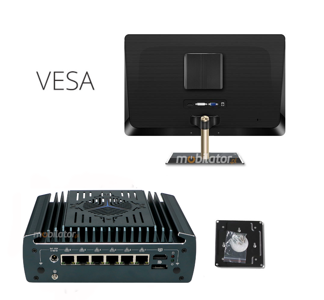 IBOX 3611N Wydajny MiniPC przemysłowy