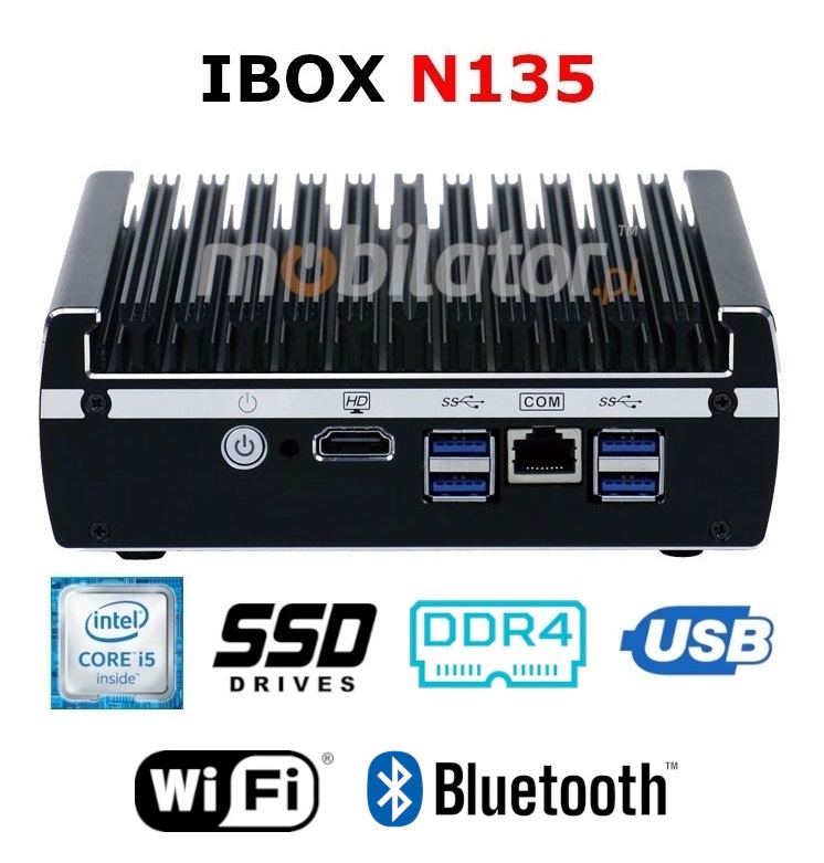 rugged computer with Intel Core i5 processor with ssd and ram ddr4