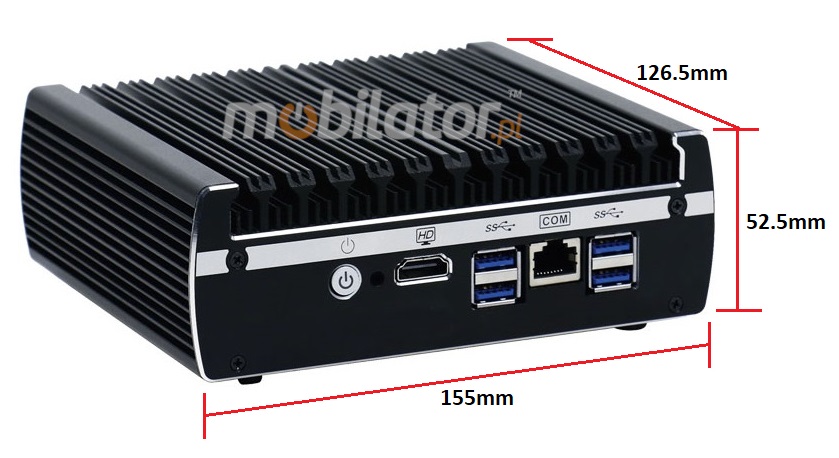 rugged computer with Intel Core i5 processor with ssd and ram ddr4