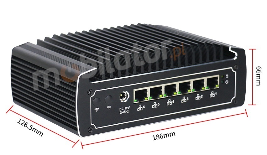 small durable industrial miniPC IBOX N185