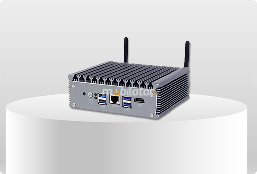 MiniPC yBOX-X56-(6LAN)-C3865U Small ruggedized industrial energy-saving efficient computer